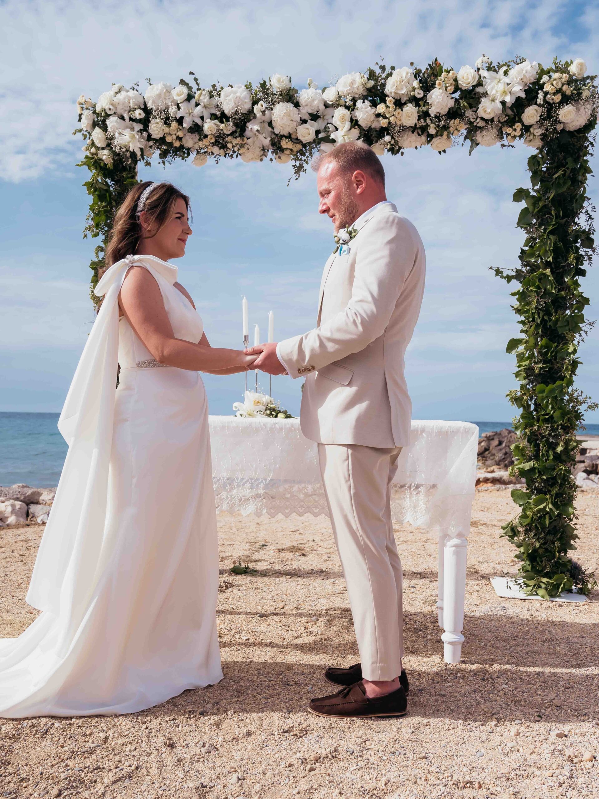 Destination photography in Crete Falassarna Beach Wedding 1 scaled
